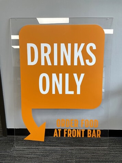 Point of Purchase Signs Photo